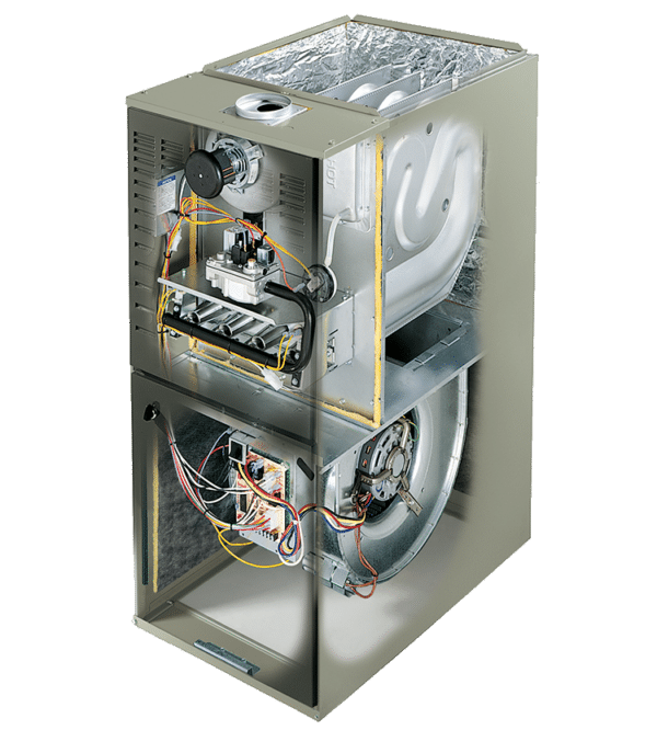 Trane XR80 Gas Furnace Cutaway Inside