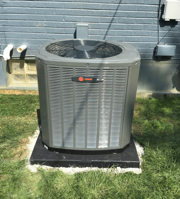Trane XR13 Air Conditioner Unit Installed