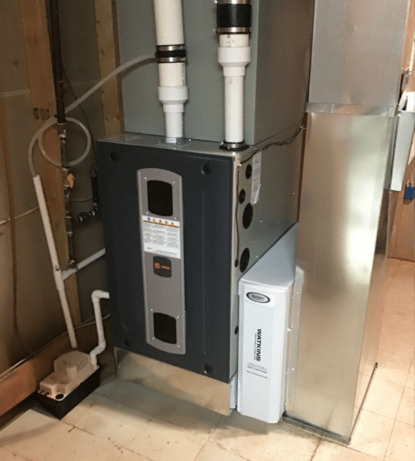 Trane S9X2 Gas Furnace Installed