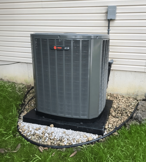 Trane XR17 Air Conditioner Unit Installed
