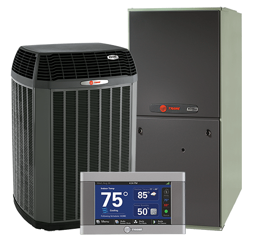 Trane XV20i TruComfort Air Conditioner System with Furnace