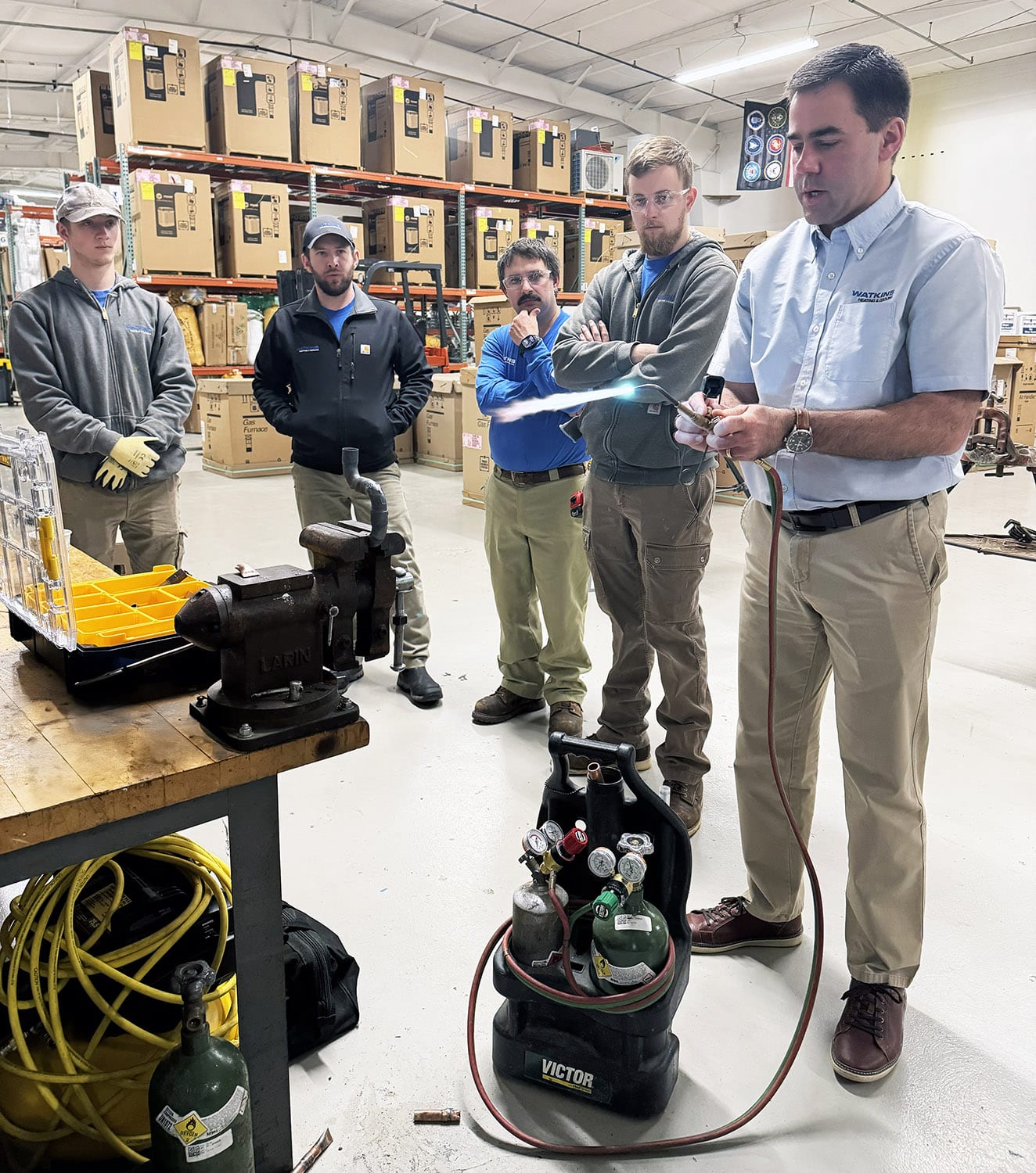 Watkins HVAC Brazing Training