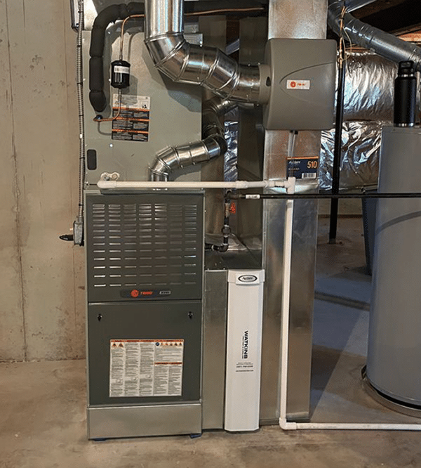 Watkins Trane XR80 Gas Furnace Installed